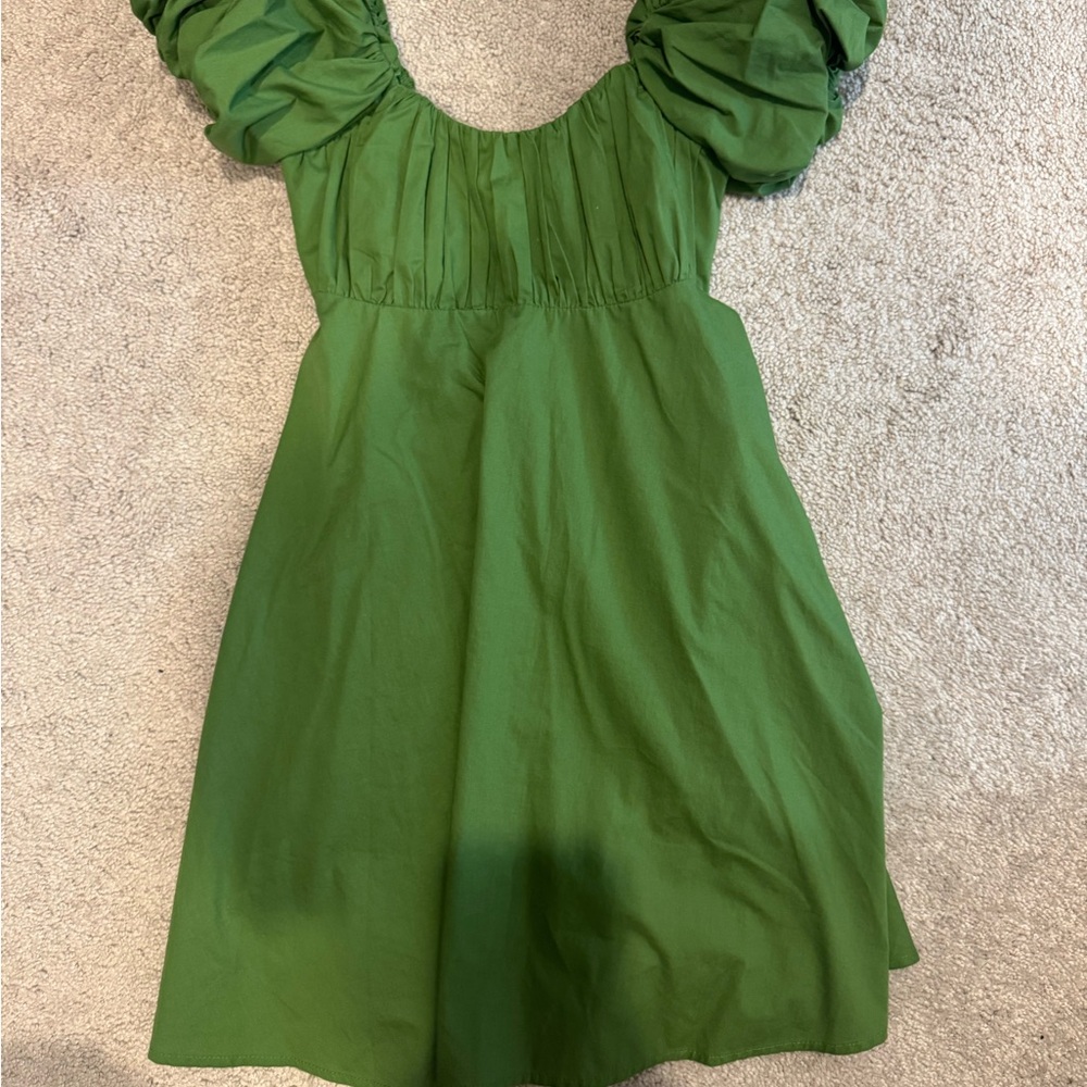 Abercrombie green dress XXSP